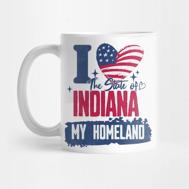 Indiana my homeland by HB Shirts